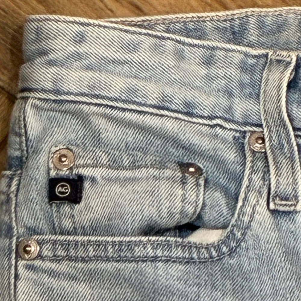 AG Adriano Goldshmied The Etta  High Rise Wide Leg Crop Jean Size 27 - Picture 3 of 11